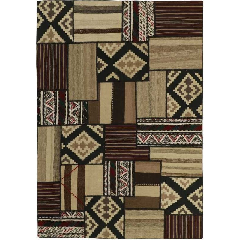 tappeto persia tekkeh kelim cm 162x232