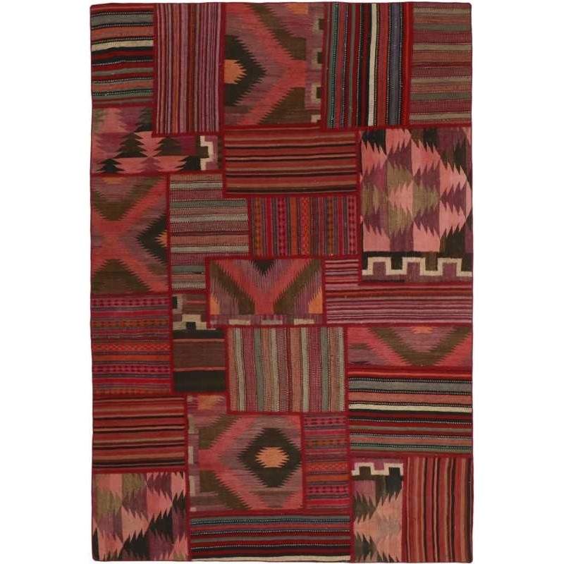 tappeto persia tekkeh kelim cm 162x231