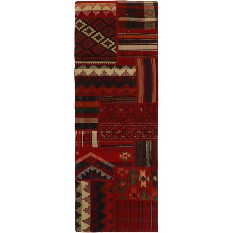 tappeto persia tekkeh kelim cm 70x252