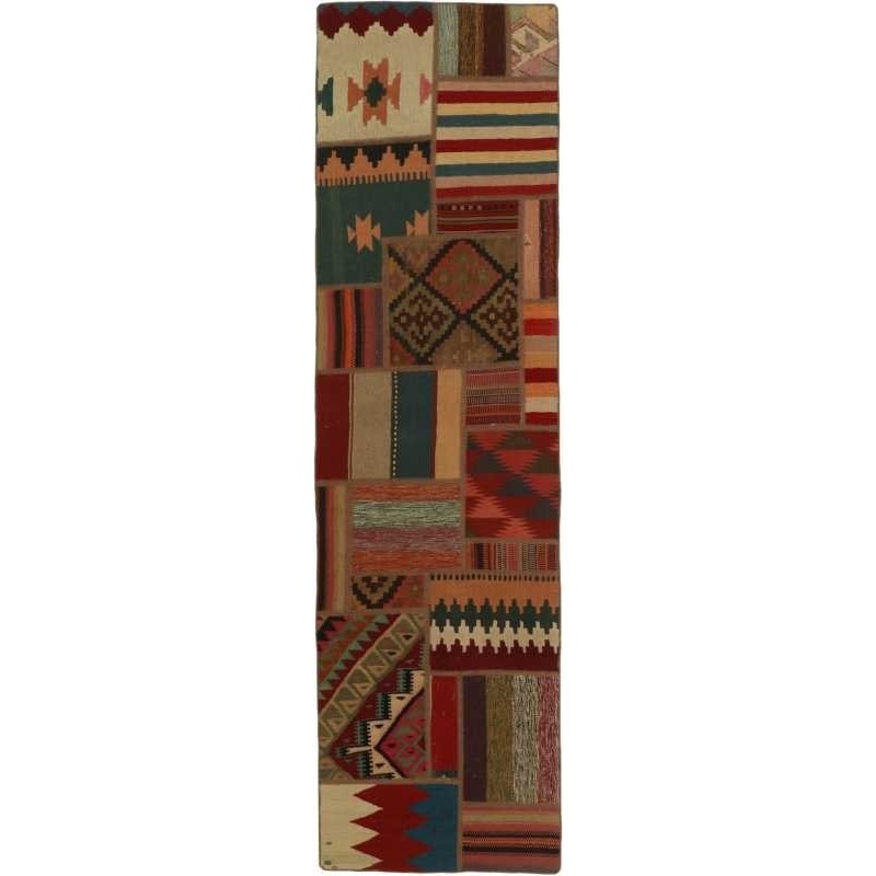 tappeto persia tekkeh kelim cm 70x252