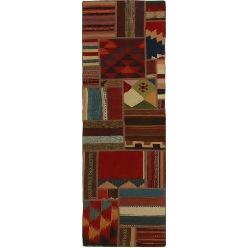 tappeto persia tekkeh kelim cm 69x245