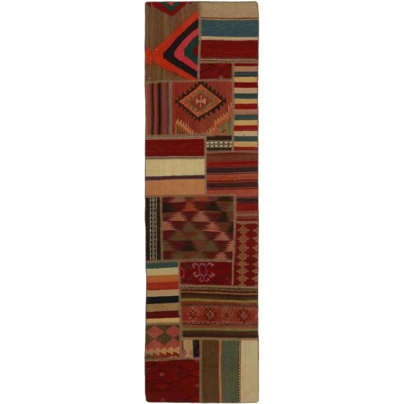 tappeto persia tekkeh kelim cm 70x251