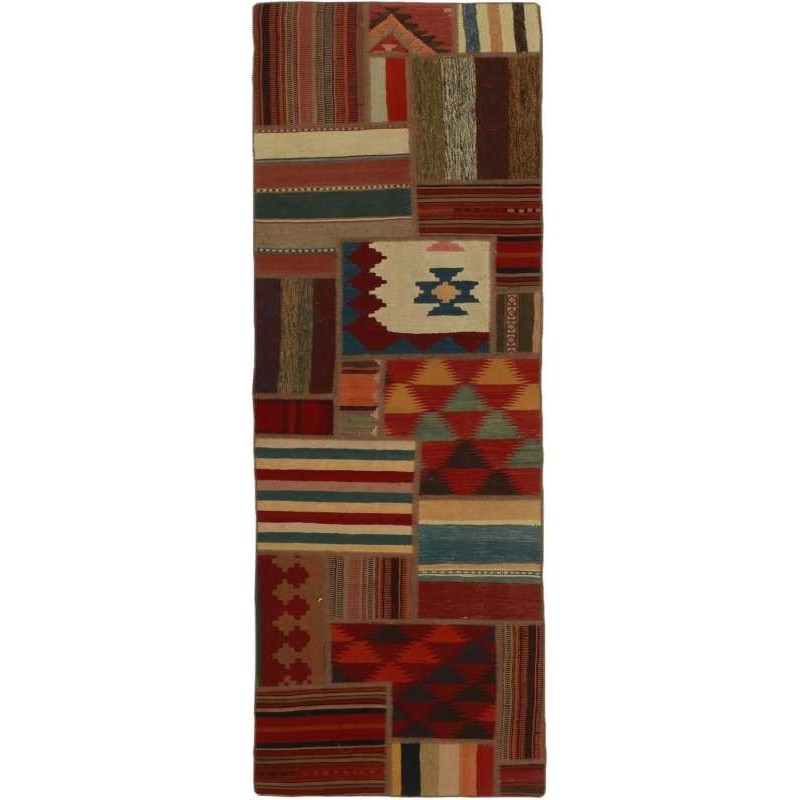 tappeto persia tekkeh kelim cm 70x249