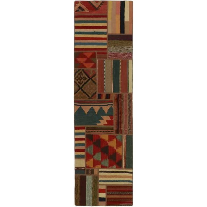 tappeto persia tekkeh kelim cm 70x246