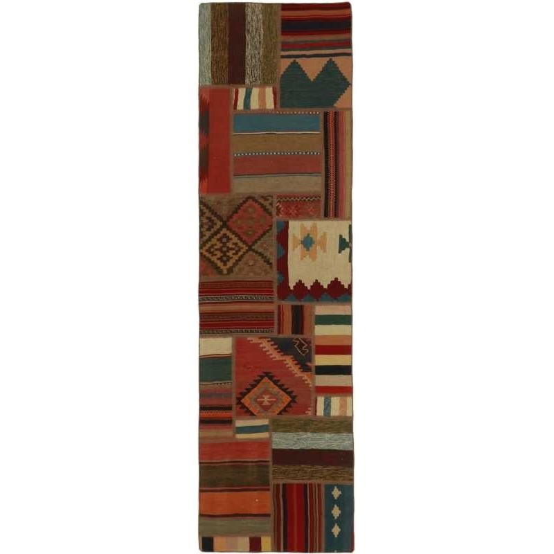 tappeto persia tekkeh kelim cm 69x249