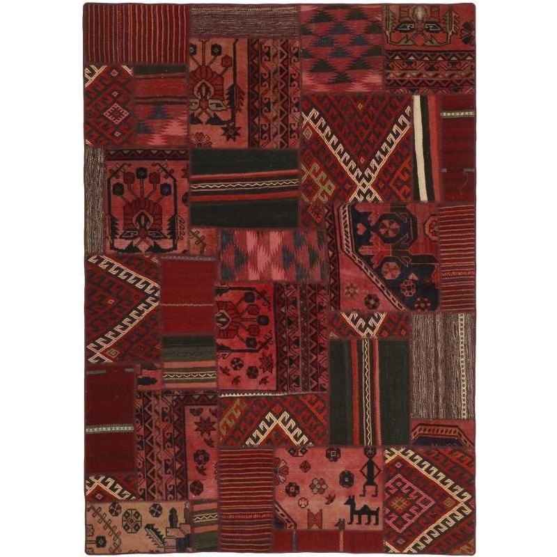 tappeto persia vintage patchwork cm 142x202