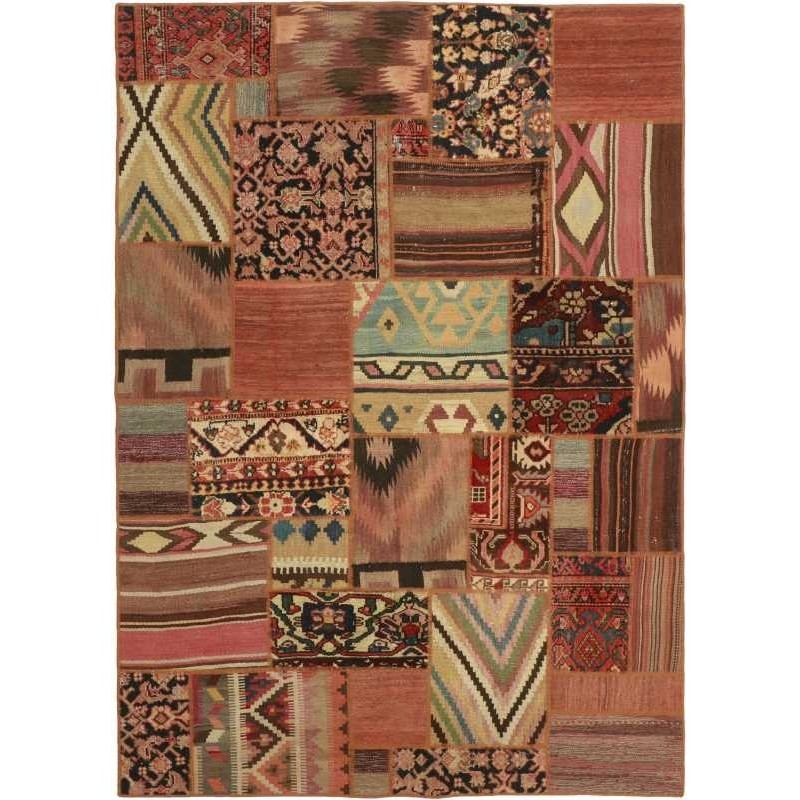 tappeto persia vintage patchwork cm 142x202