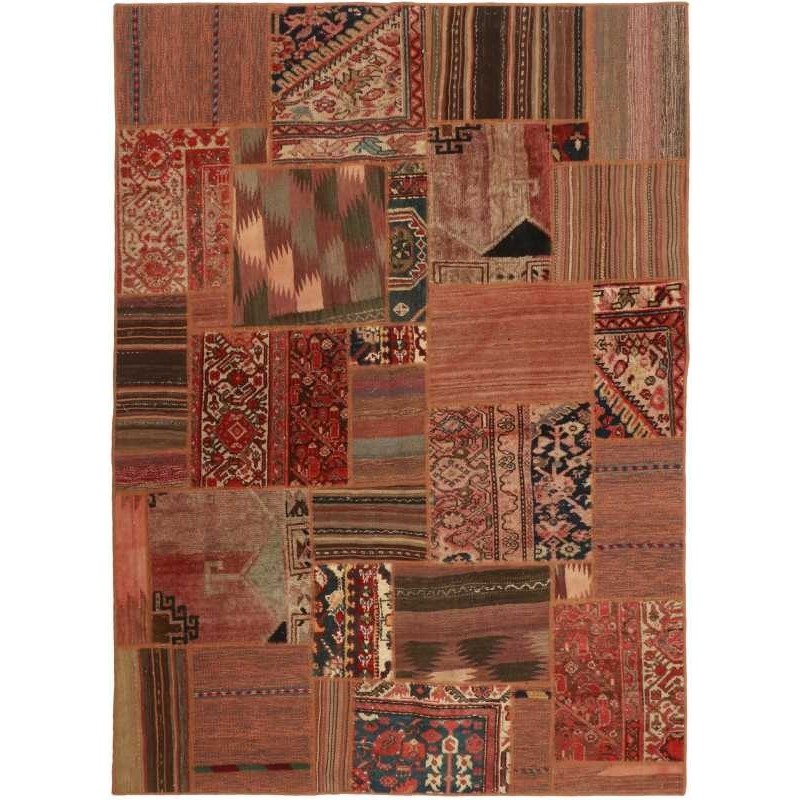 tappeto persia vintage patchwork cm 142x199