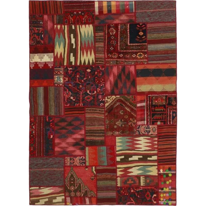 tappeto persia vintage patchwork cm 142x202