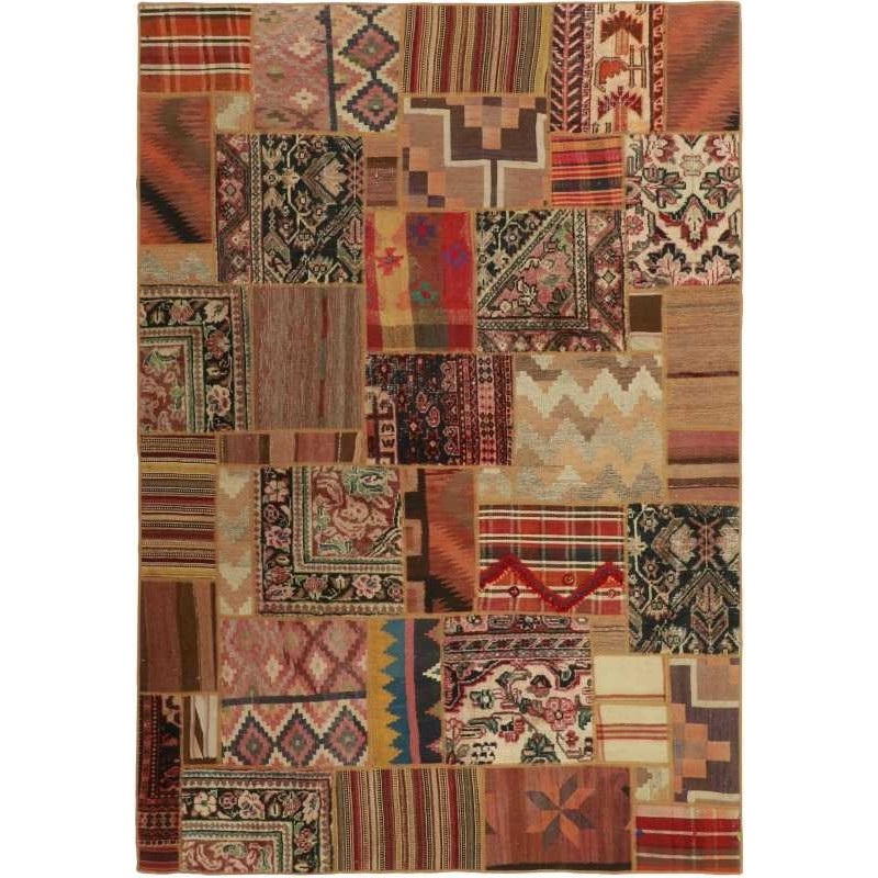 tappeto persia vintage patchwork cm 161x231