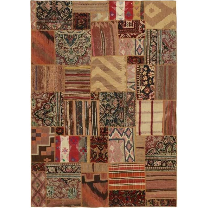 tappeto persia vintage patchwork cm 161x231