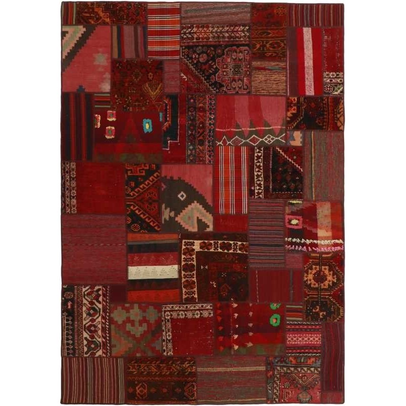 tappeto persia vintage patchwork cm 161x231