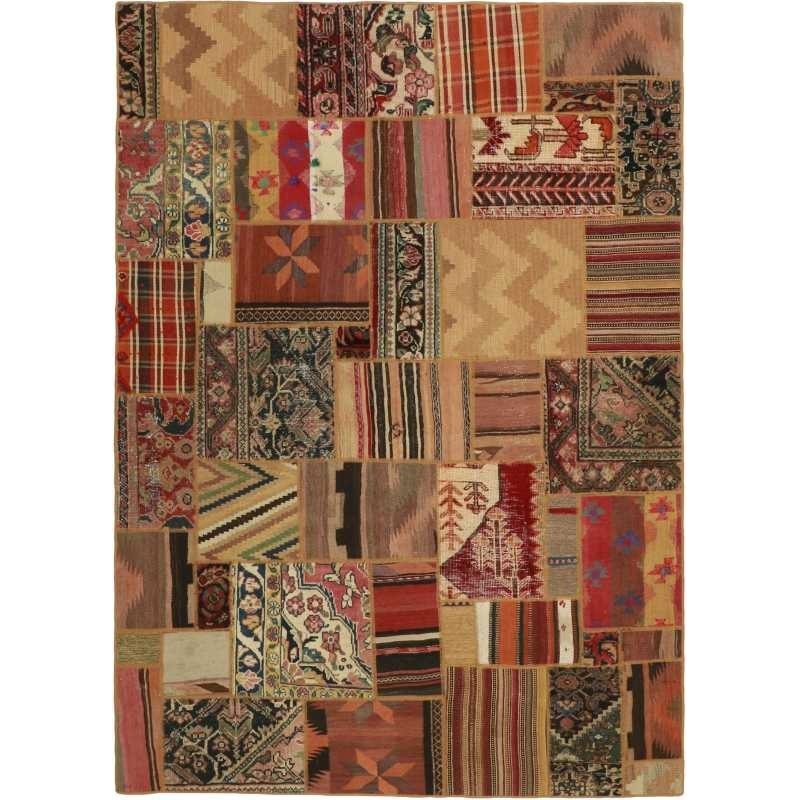 tappeto persia vintage patchwork cm 161x231