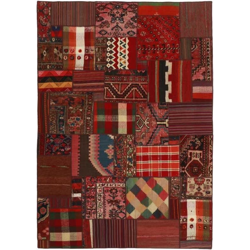 tappeto persia vintage patchwork cm 161x231