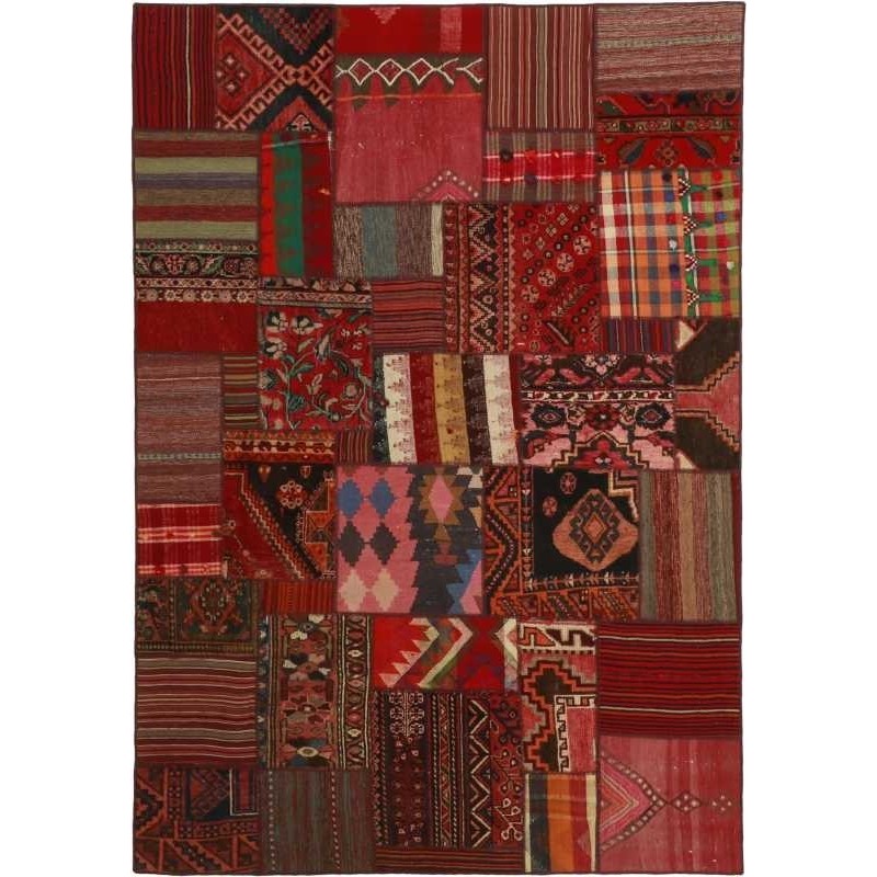tappeto persia vintage patchwork cm 161x231
