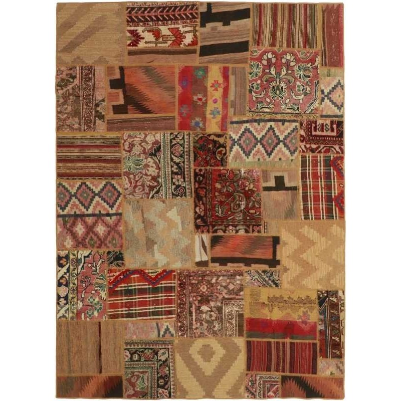 tappeto persia vintage patchwork cm 161x231