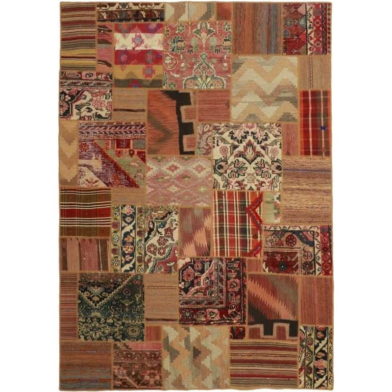 tappeto persia vintage patchwork cm 161x231
