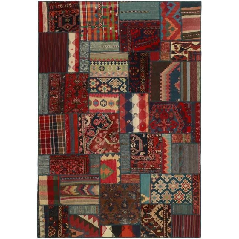 tappeto persia vintage patchwork cm 161x231