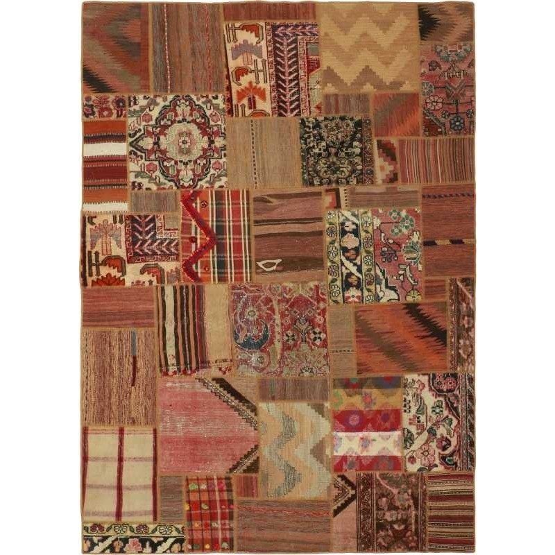 tappeto persia vintage patchwork cm 161x231