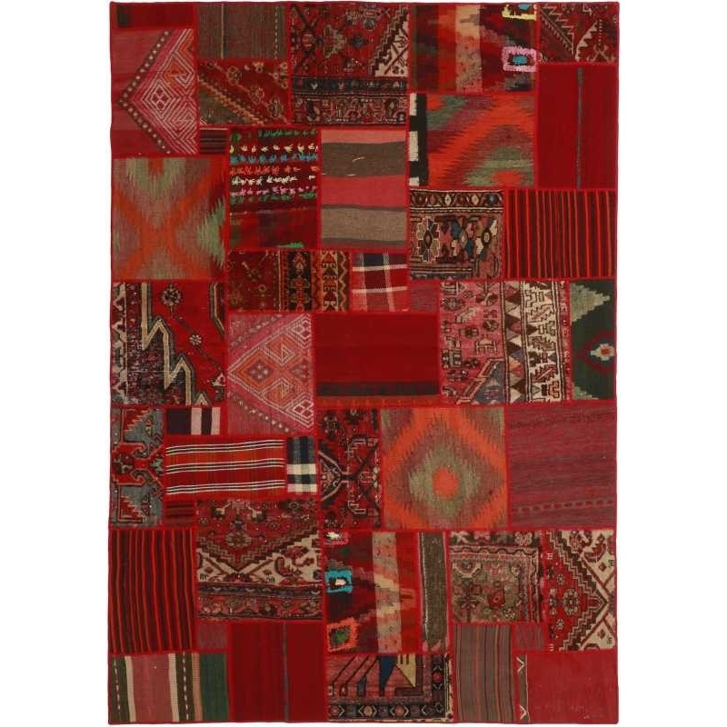 tappeto persia vintage patchwork cm 161x231