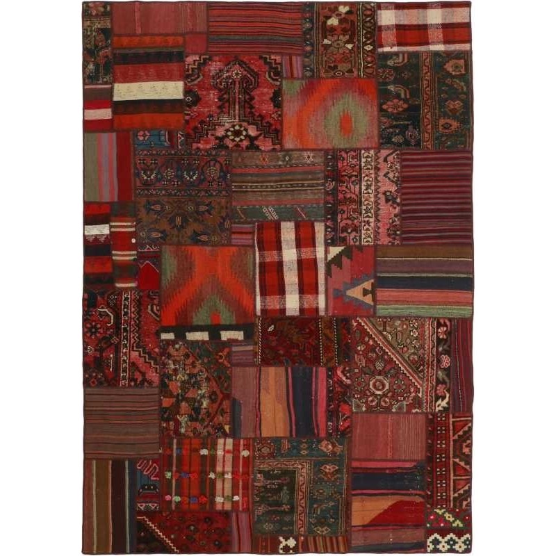 tappeto persia vintage patchwork cm 161x231