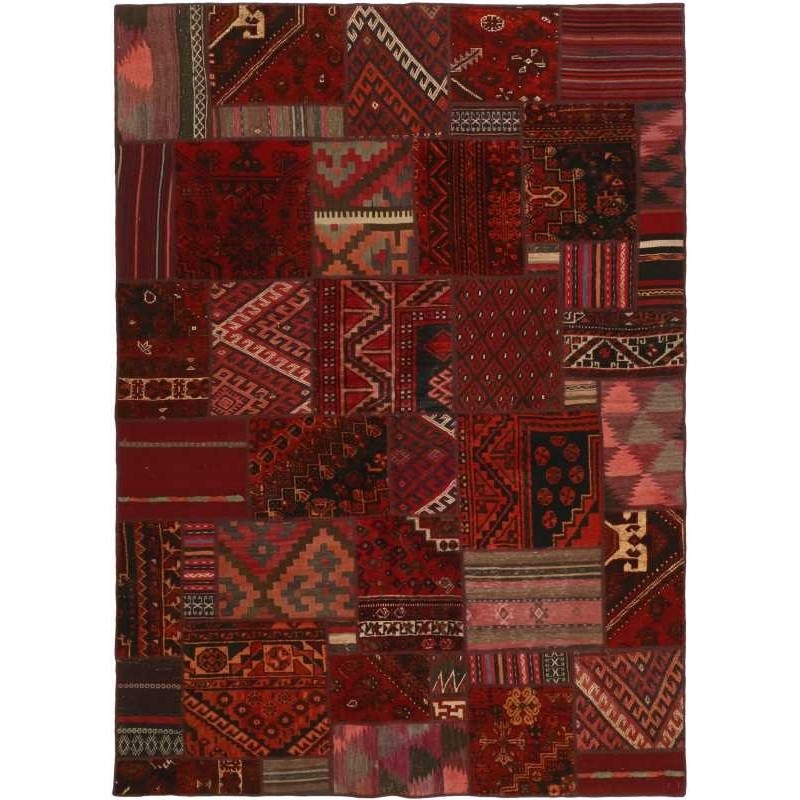 tappeto persia vintage patchwork cm 161x231