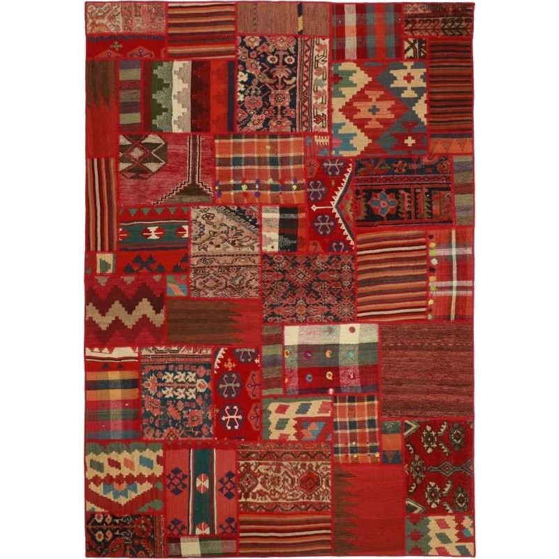 tappeto persia vintage patchwork cm 162x232