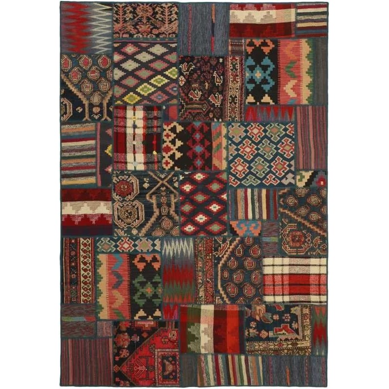 tappeto persia vintage patchwork cm 161x230