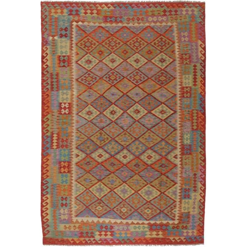 tappeto afghanistan afghan kelim cm 206x303