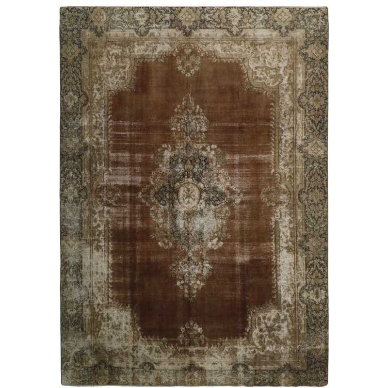 tappeto persia vintage kerman cm 276x379