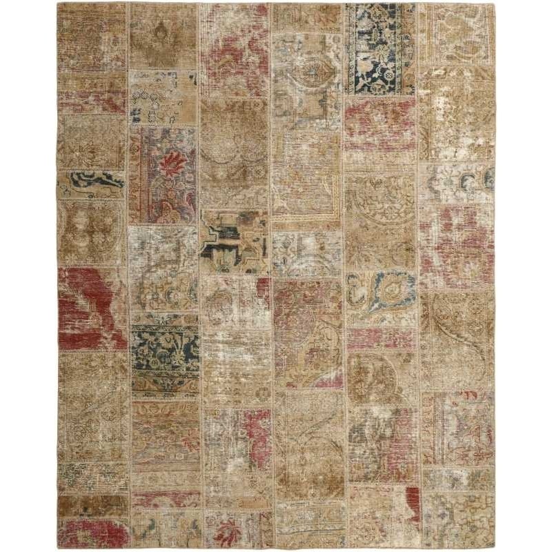 tappeto persia vintage patchwork cm 198x250