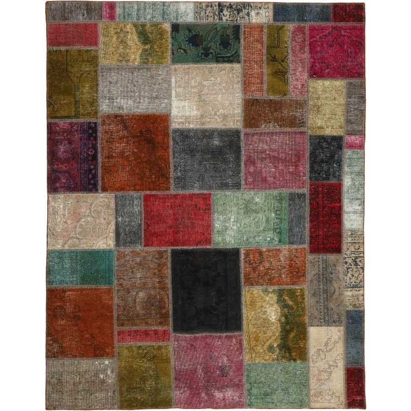 tappeto persia vintage patchwork cm 200x256