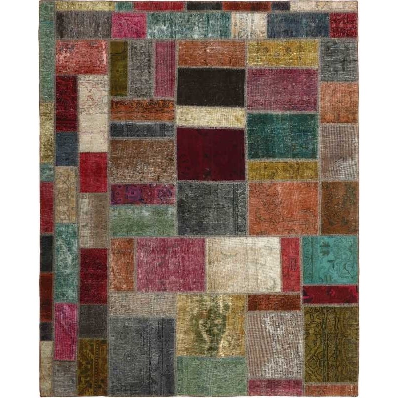 tappeto persia vintage patchwork cm 200x249