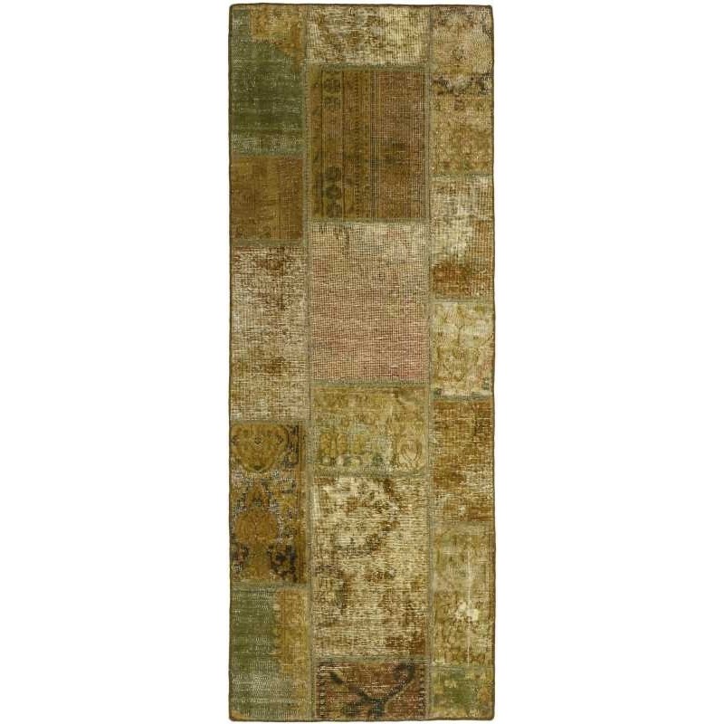 tappeto persia vintage patchwork cm 71x200
