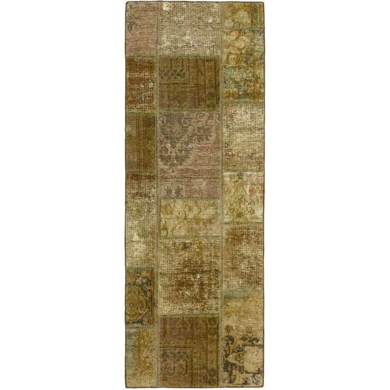 tappeto persia vintage patchwork cm 72x200
