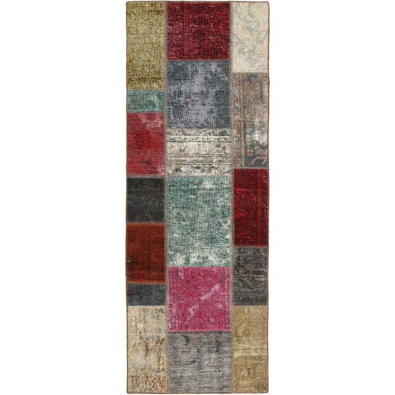 tappeto persia vintage patchwork cm 70x200