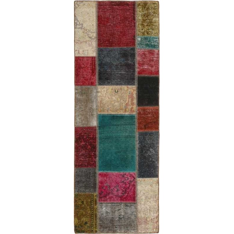 tappeto persia vintage patchwork cm 70x200