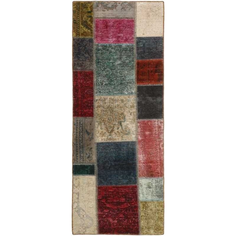 tappeto persia vintage patchwork cm 70x200
