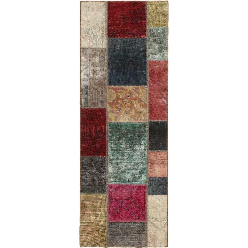 tappeto persia vintage patchwork cm 70x200