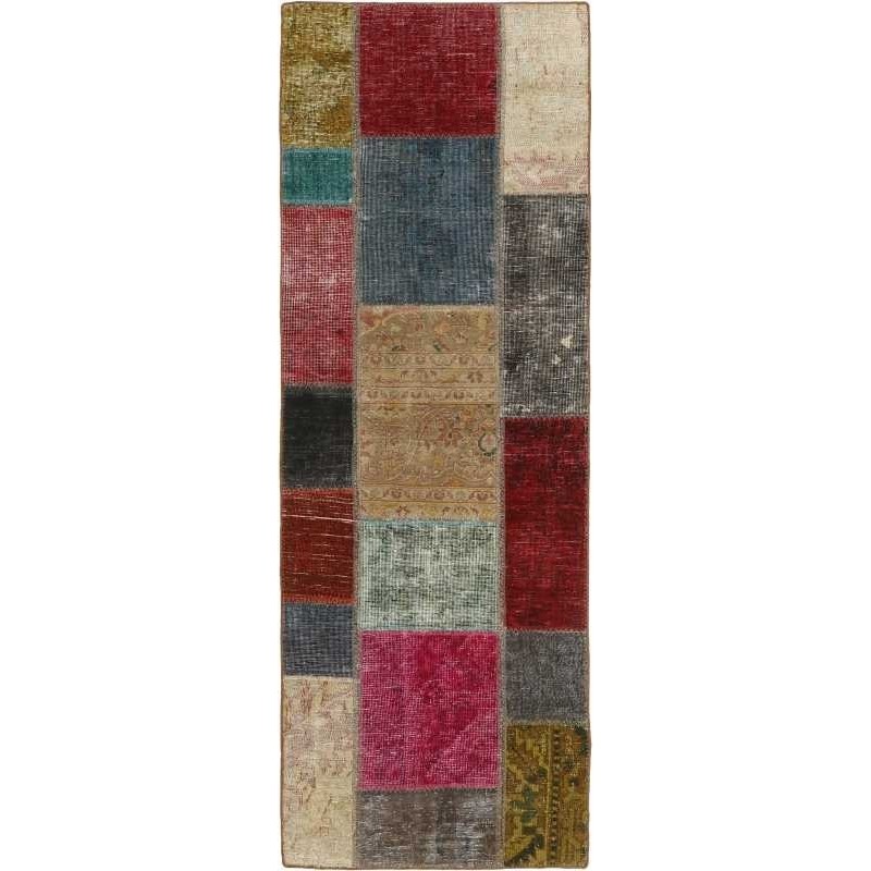 tappeto persia vintage patchwork cm 70x200