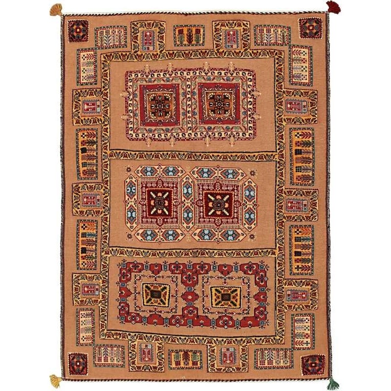 tappeto persia kelim zolanvar farih kilim cm 122x168 