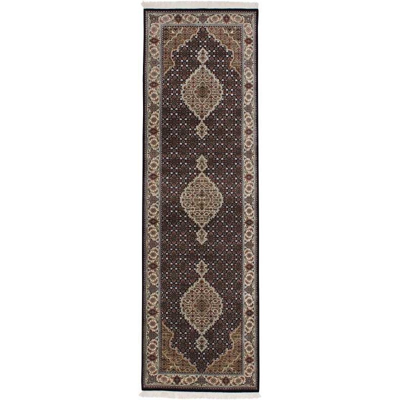 tappeto india tabriz royal cm 90x302 