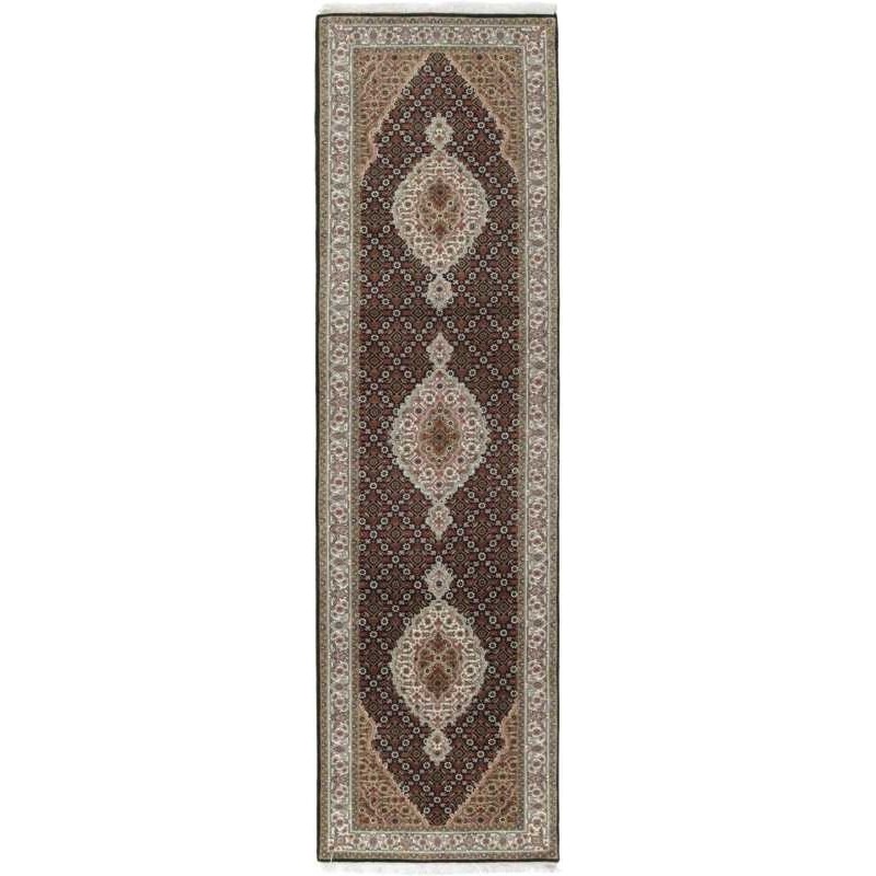 tappeto india tabriz indi cm 87x301 