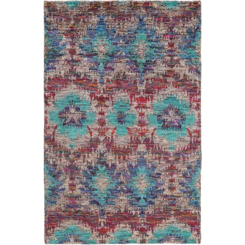 tappeto india sari seta cm 250x300 