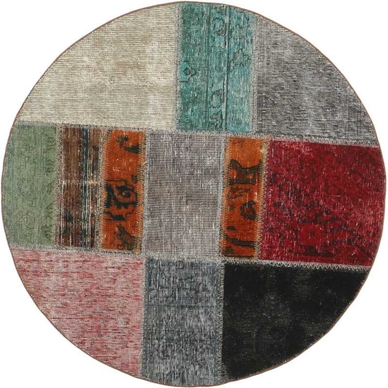 tappeto persia vintage patchwork cm 100x100