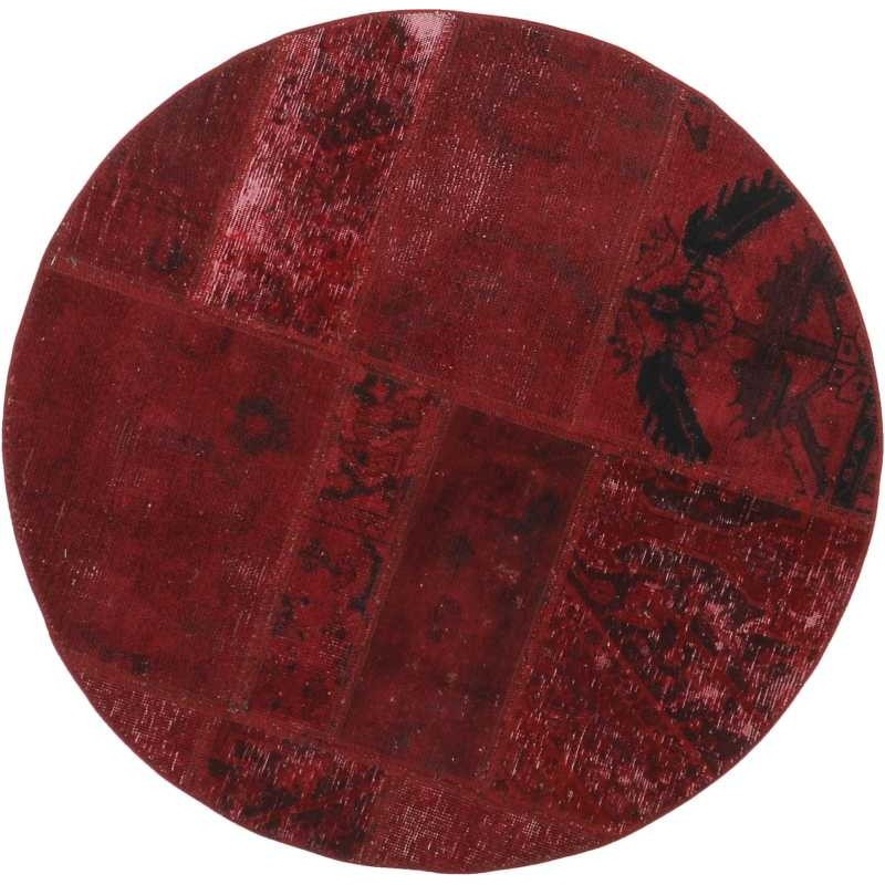 tappeto persia vintage patchwork cm 100x100