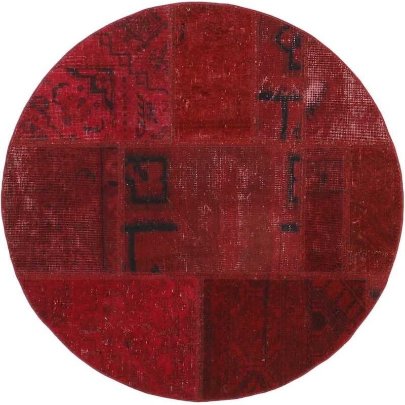 tappeto persia vintage patchwork cm 100x100