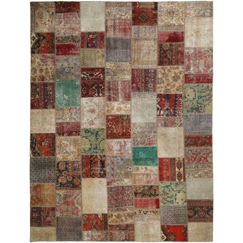 tappeto persia vintage patchwork cm 300x403
