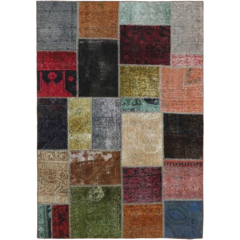 tappeto persia vintage patchwork cm 142x202