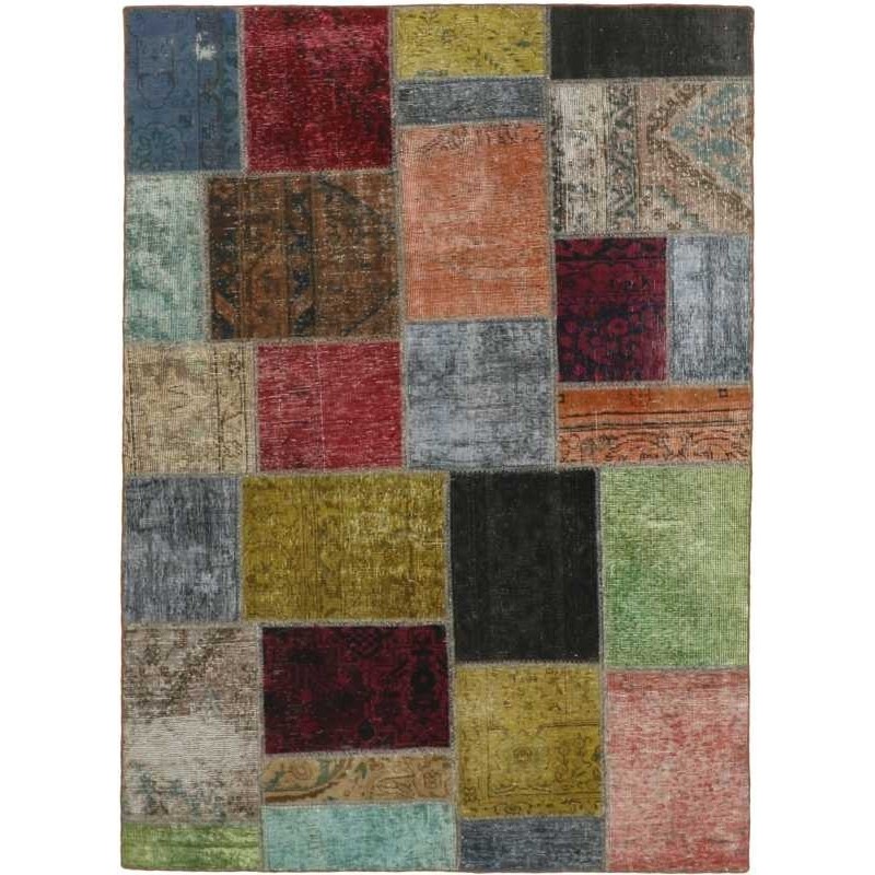 tappeto persia vintage patchwork cm 147x200